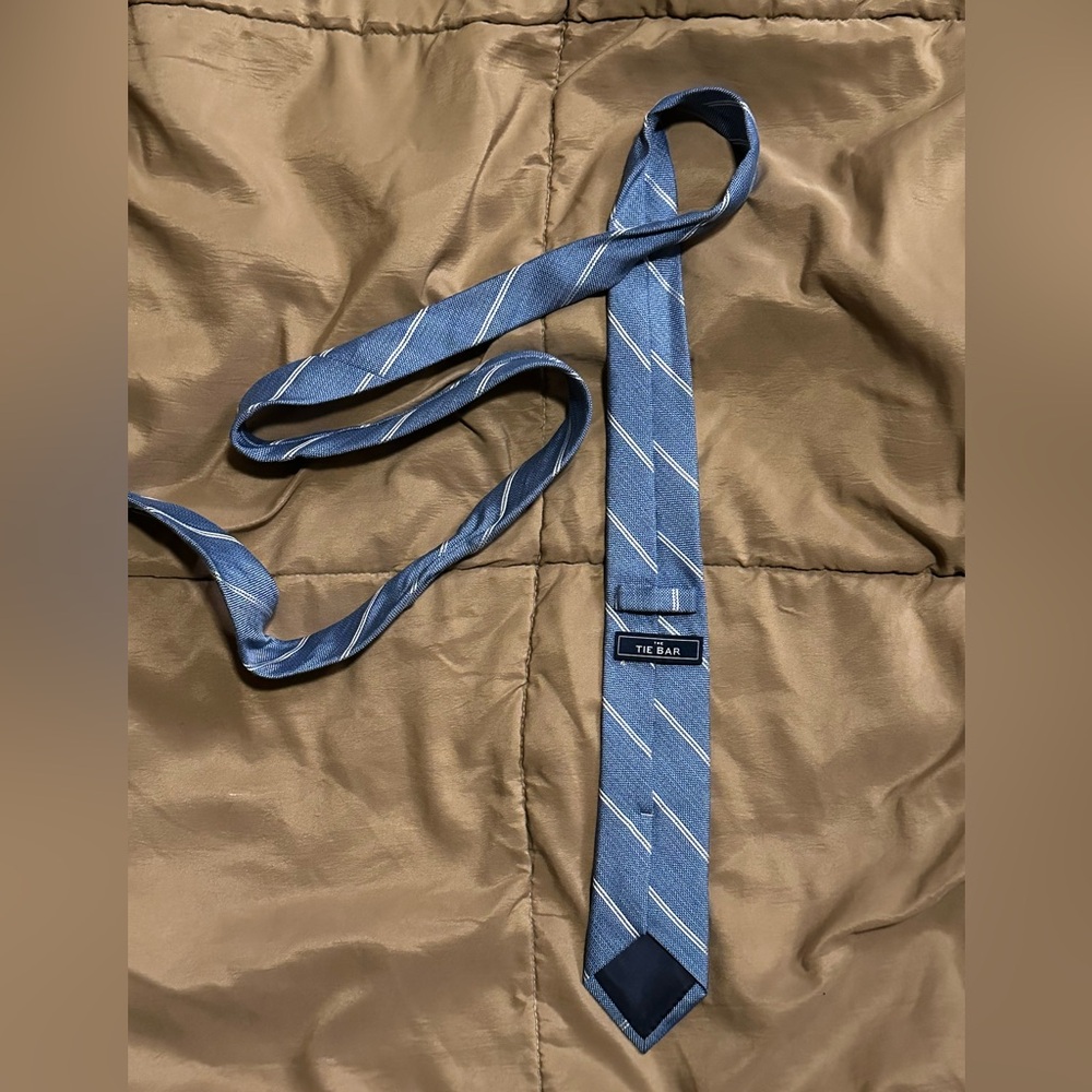 The Tie Bar - Light Blue necktie- OS